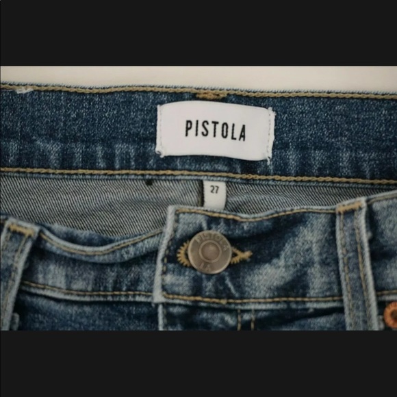 Pistola Revolve Womens Shorts Jeans Denim Winston High Rise 27 - Picture 4 of 5